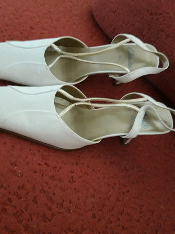 clarks ivory wedding shoes